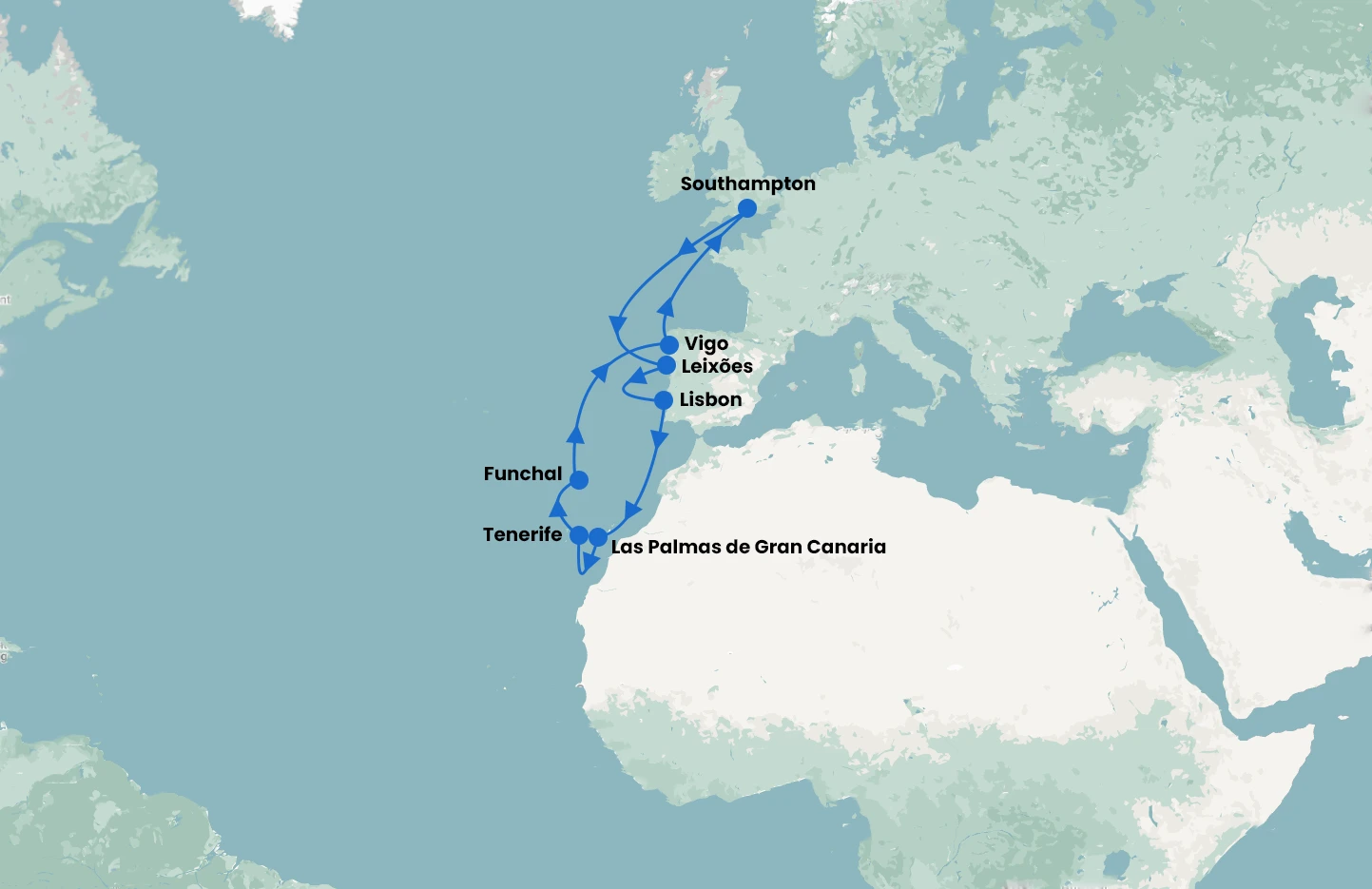 11 Night Canaries & Portugal Cruise